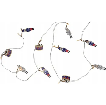 Vánoce Světelný řetěz Star Trading 180 cm na baterie, vícebarevný