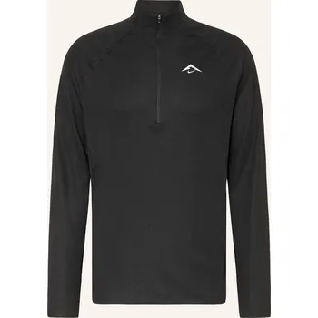 Pánská mikina Nike Pánské Běžecké Tričko Z Piké Trail, černá, XXL