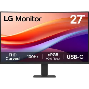 Monitor LG/27U421A-B/27"/VA/FHD/100Hz/5ms/Black/2R