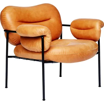 Křeslo FOGIA Křeslo Bollo, Vintage Cognac