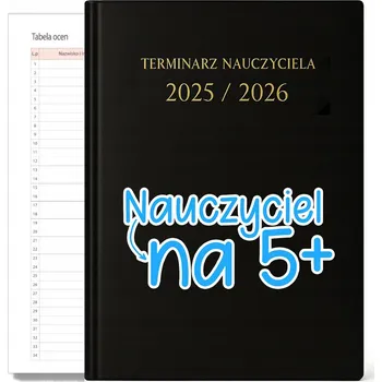 Kalendář Knižkový kalendář pro učitele 2026 A5 černý