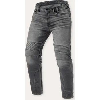 Moto oblečení REVIT kalhoty jeans MOTO 2 TF Extra Short medium grey used - 30