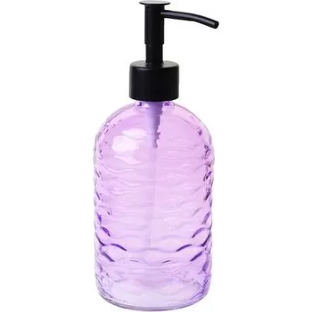 Dávkovač mýdla TORO DÁVKOVAČ MÝDLA SKLENĚNÝ 7,8X18,8CM 3 ASSORT_hamashop