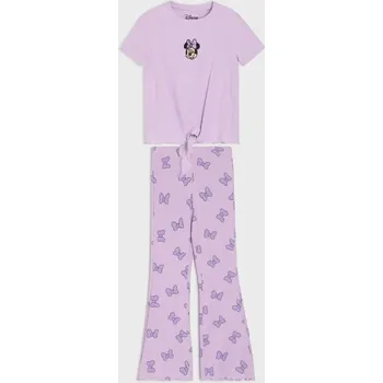 Sinsay - Žerzejová souprava Minnie Mouse - levandulová - 182GA-04X - 182GA-04X-128