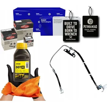 Brzdová hadice BRZDOVÁ HADICE ELASTICKÁ ZADNÍ CHRYSLER VOYAGER IV ( #Petrolhead Pro+ Kit15