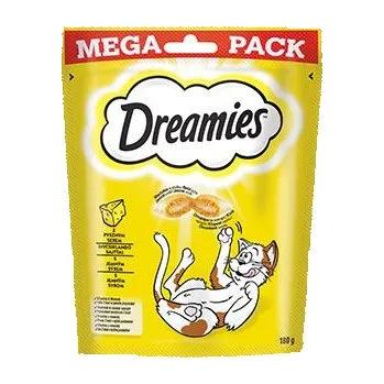 Pamlsek pro kočku Dreamies kočka pochoutka Mega Pack se sýrem 180g