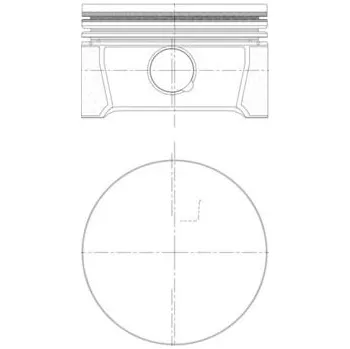 Píst motoru Píst MAHLE 028 PI 00126 000