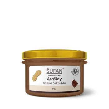 ŠUFAN s.r.o. Arašídy s tmavou čokoládou - 190 g