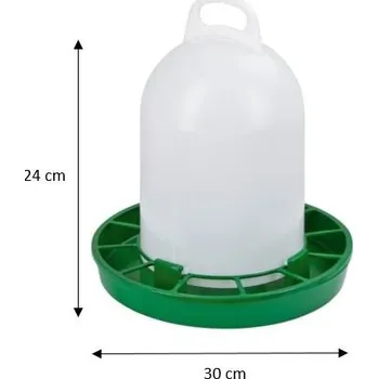 Chov hospodářského zvířete Kerbl Tubusové krmítko pro křepelky, ozdobnou drůbež a malé druhy kuřat Objem: 2,5 kg