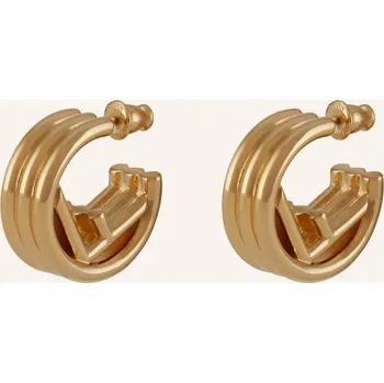 Oblečení a móda Fendi Kreoly F Is Fendi, zlatá