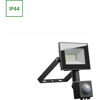NOCTIS LUX 4 REFLEKTOR 10W WW 230V IP44 94x150x53mm ČERNÝ s pohybovým senzorem