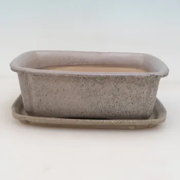 Květináč Bonsai miska + podmiska H50 - 17x12,5x5,5 cm