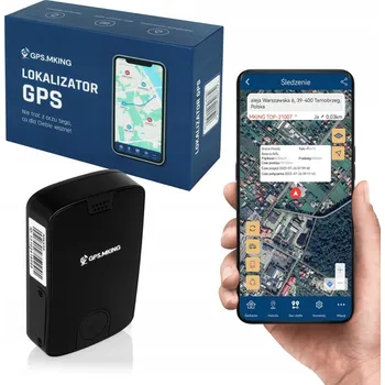 Lokátor GPS Lokátor 70 DNÍ 2G+4G BEZ POPLATKŮ MAGNET SLEDOVÁNÍ ODPOSLECH MKX59