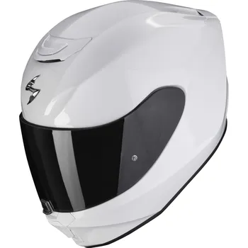 Helma na motorku SCORPION přilba EXO-391 Solid white - XS