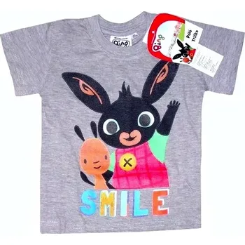 Chlapecké tričko Chlapecké tričko šedé - Zajíček Bing, vel. 110