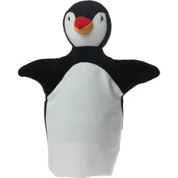 Maňásek na ruku - pohádkový maňásek - Tučňák od firmy NOE (28 cm)