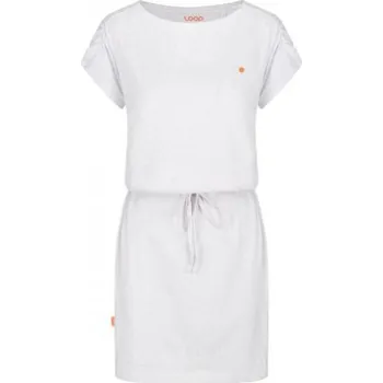 Dámské šaty Loap Burka Dámské šaty CLW2290 Bílá XS
