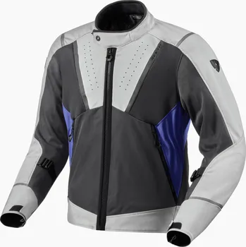 Moto bunda REVIT bunda AIRWAVE 4 light grey/blue - 2XL