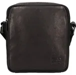 Pánská kožená taška přes rameno SendiDesign Bonny - černá