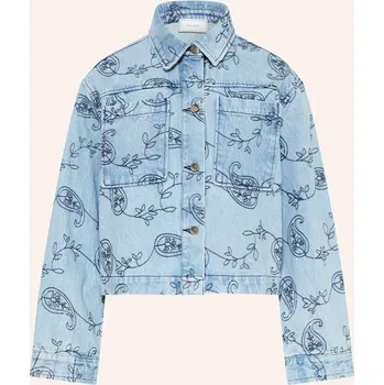 Dámský blejzr Neo Noir Dámská Džínová Bunda Emilia, 140 blue, 34