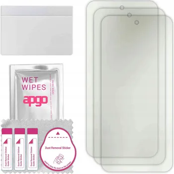 Pouzdro na mobilní telefon 3x MATNÁ hydrogelová Fólie pro LG K62 Plus, ochranná, na celý displej