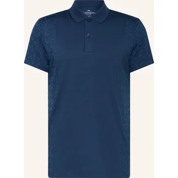 Pánské oblečení J.Lindeberg Pánská Funkční Polokošile, tmavě modrá / modrá, L