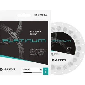 Muškařská Šňůra Greys Platinum X T3 Sink WF7