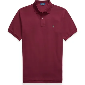 Velké Velikosti - Polo Ralph Lauren - Piké polo tričko s výšivkou loga - XXL - Bourdeaux