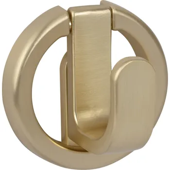 Věšák Walteco Věšák Tollo průměr 55mm, broušená mosaz