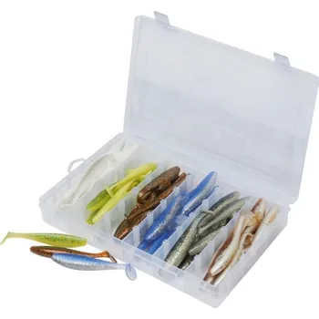 60ks - Sada gumových nástrah Abu Garcia Paddletail Box 10cm