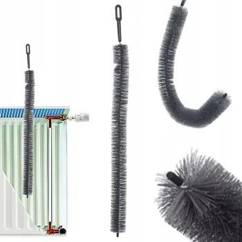 Kartáč na nádobí Štětka na radiátory a topení, flexibilní dlouhá štěrbinová pro čištění