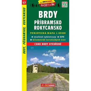 SHOCart 017 Brdy, Příbramsko, Rokycansko 1 : 50 000