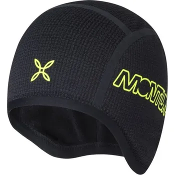 Čepice MONTURA Minimal Cap, Nero/Giallo Fluo velikost: M
