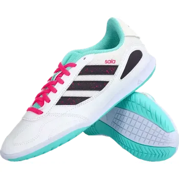 Pánská sálová obuv Dětské sálové kopačky Adidas Super Sala Competition III IN bílé2