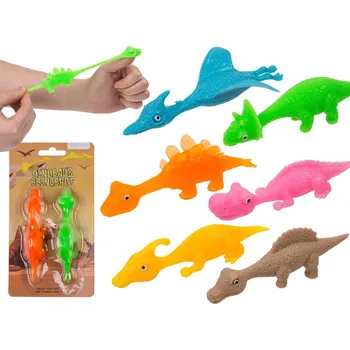 ostatní stavebnice Schleuder Dinosaurier 2-er Set sort