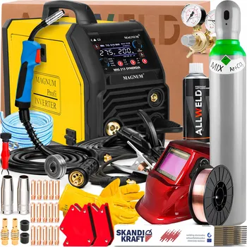 Svářečka Svářečka MAGNUM MIG 213 SYNERGIE 230V 200A MIG MAG MMA TIG LIFT SPOT IGBT