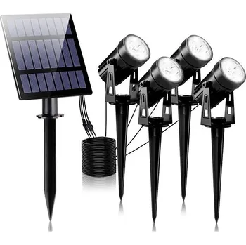 Žárovka MxM Solární zahradní světla se solární panelem - 4ks
