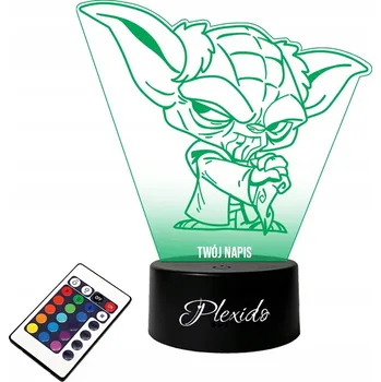 Lampička Noční lampa Plexido vícebarevná