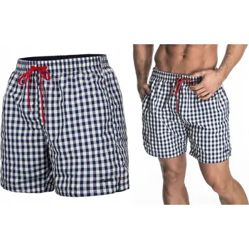 Pánské kraťasy Pánské plážové šortky Zagano modré XL