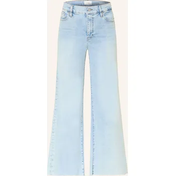 Dámské džíny Frame Dámské Wide Leg Džíny Le Palazzo Crop, trbr tribute raw...