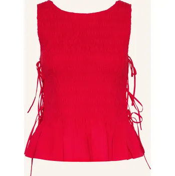 Ganni Dámský Top, červená, 38