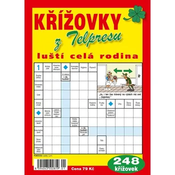 Křížovky z Telpresu luští celá rodina - 248 křížovek 1/2025