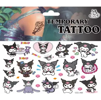 Odstranitelné tetování Dětské dočasné tetování - HELLO KITTY 10 (Značka: TAKARA TOMY)