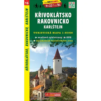 SHOCart 016 Křivoklátsko, Rakovnicko, Karlštejnsko 1 : 50 000