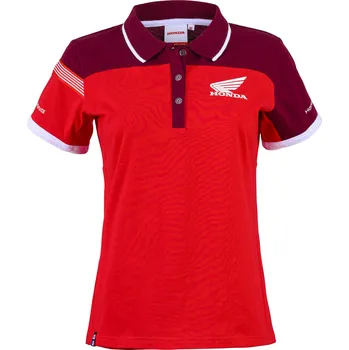 Dámské tričko HONDA polo triko RACING 24 dámské red - L