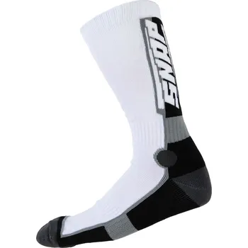 Pánské ponožky SNAP INDUSTRIES ponožky SILVER podkolenky white/grey/black - 47-50