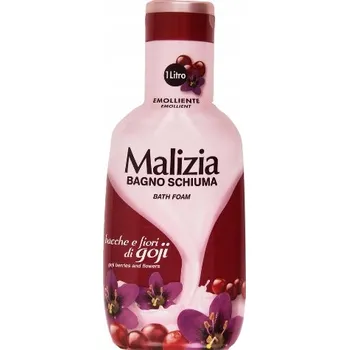 Koupelová pěna Malizia Tekutina do koupele Květiny a Goji, 1000 ml