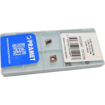 Příslušenstí k soustruhu Vyměnitelná břitová destička CCMT 060204E-FM T8430 , PRAMET 80032867