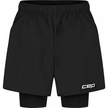Dámské kraťasy CEP Běžecké šortky 2 v 1 Dámské Velikost: S, Barvy: black