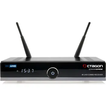 Satelitní přijímač Octagon SF8008 V3 Supreme Combo
